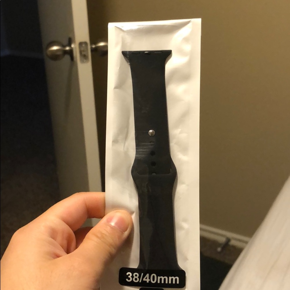 2 for $15 Black Apple Watch Band 38/40 mm - Picture 2 of 3